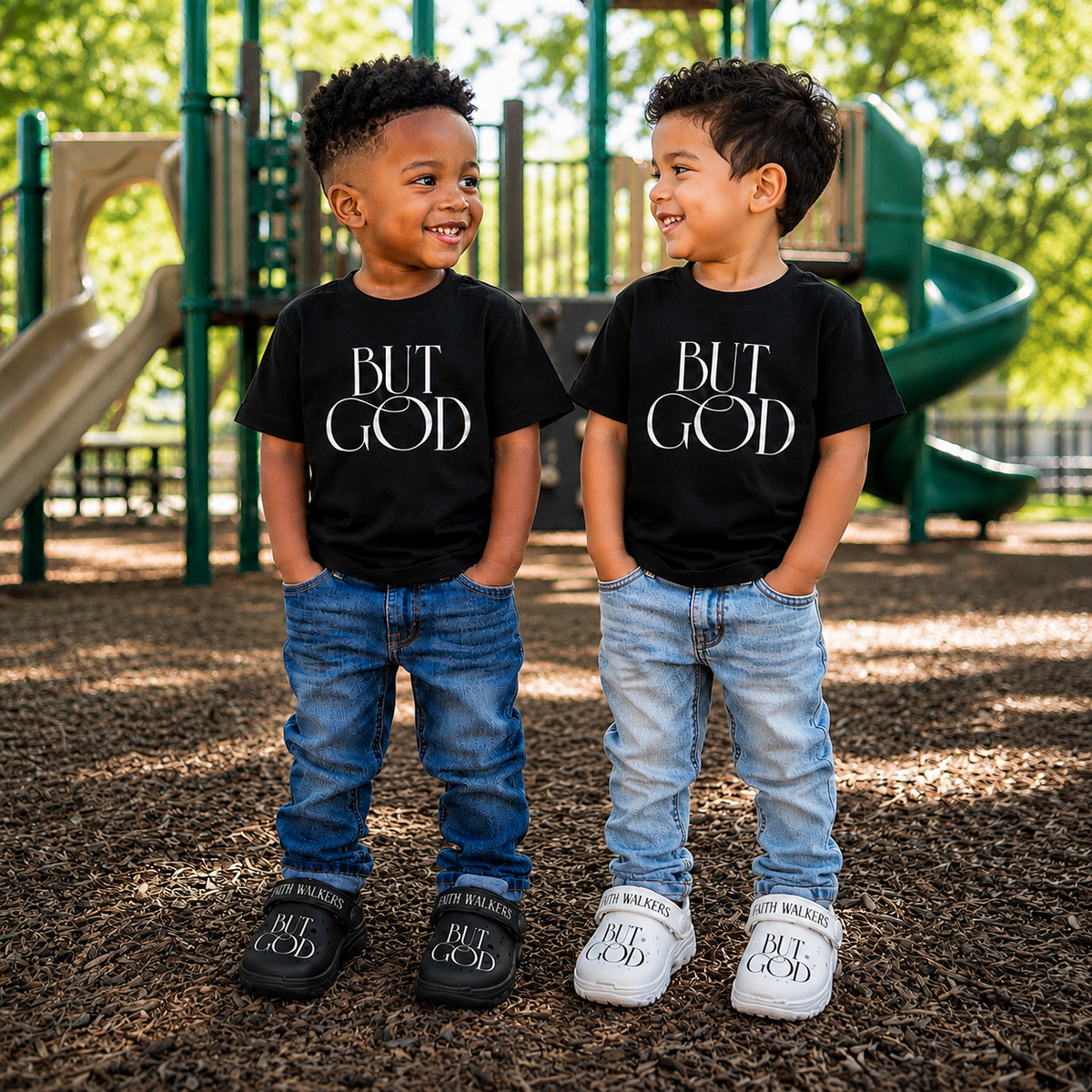 But God Toddler Tee
