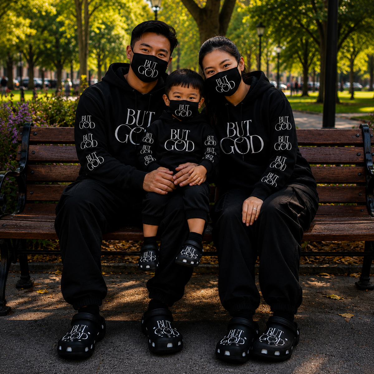 But God Kids Face Mask