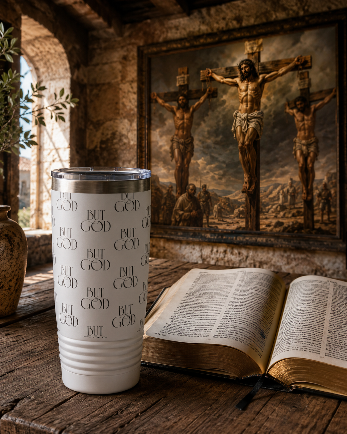 But God 20oz Stainless Tumbler